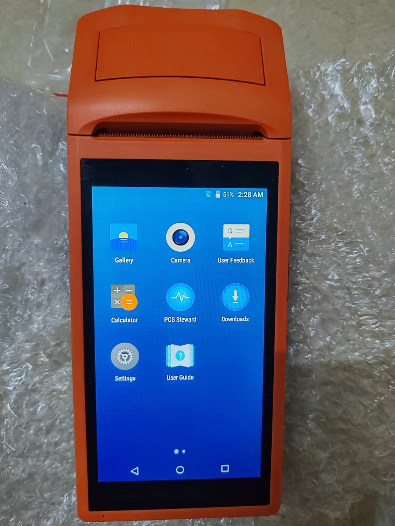 Pos Terminal Android - UŻYWANY przenośny ręczny terminal POS V1